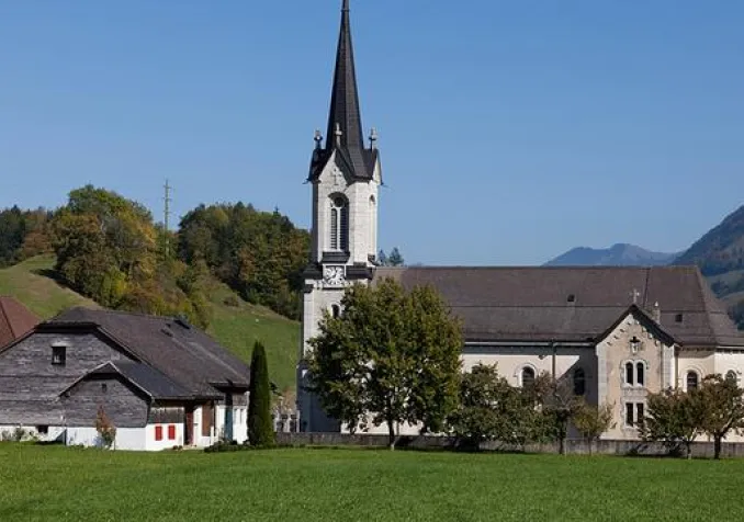 L'église de Montbovon (FR) Unité pastorale Notre-Dame de l’Evi