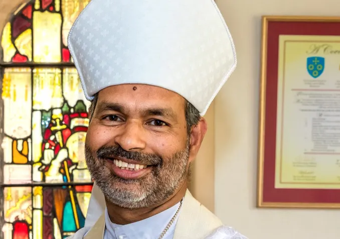 L'évêque anglican de Liverpool, John Perumbalath