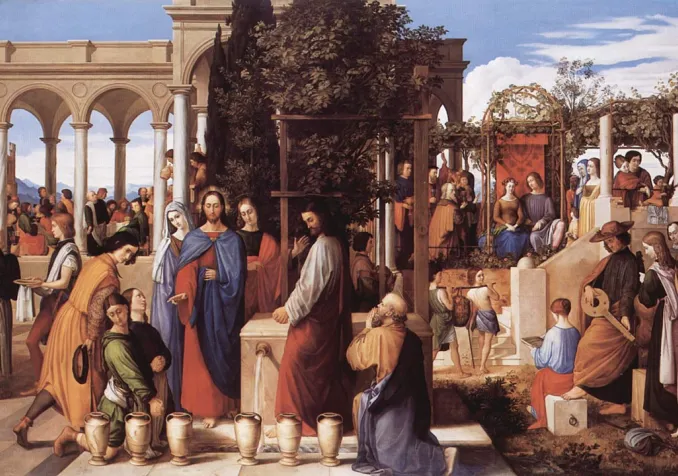 Huile sur toire de Julius Schnorr von Carolsfeld, 1819