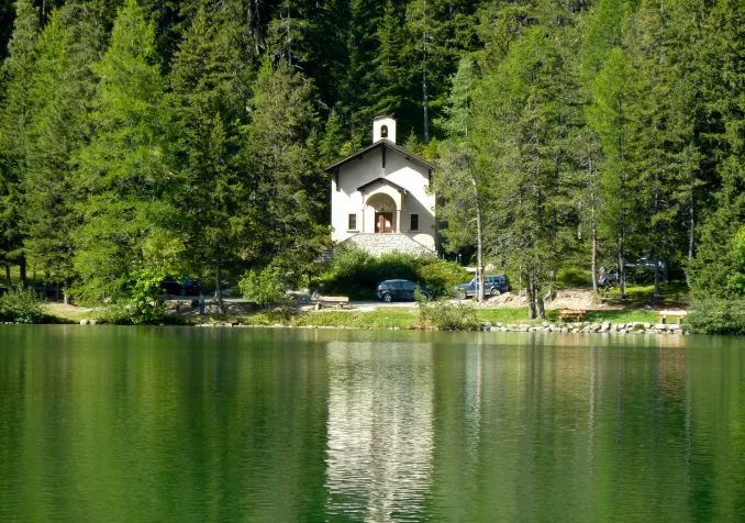 Chapelle des Arolles, Champex Lac (©Sabine Pétermann)