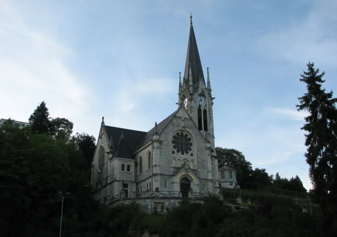 Eglise du Pasquart, Bienne (©Leyo, CC BY-SA 2.5 CH Wikimedia Commons)
