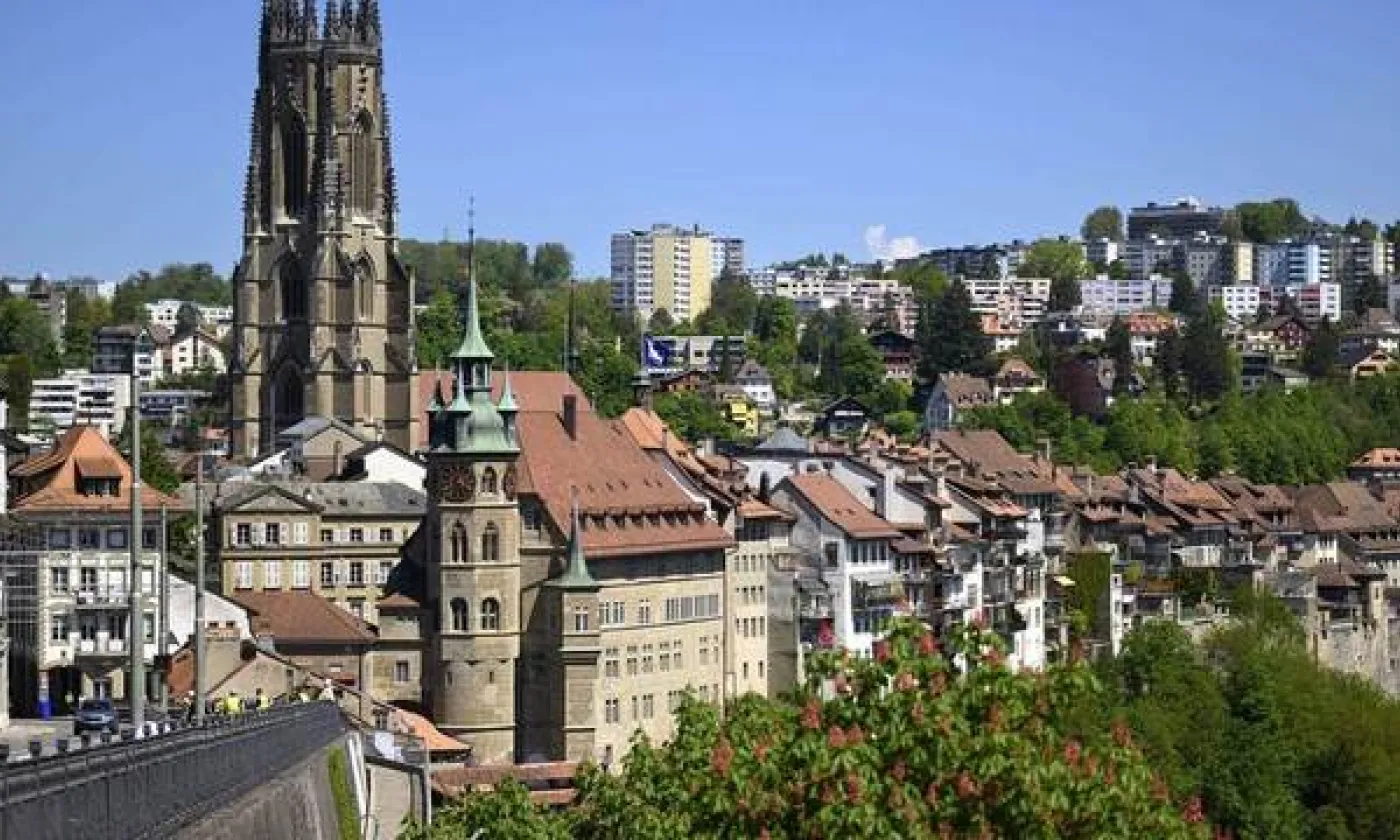 L'église du Christ-Roi à Fribourg