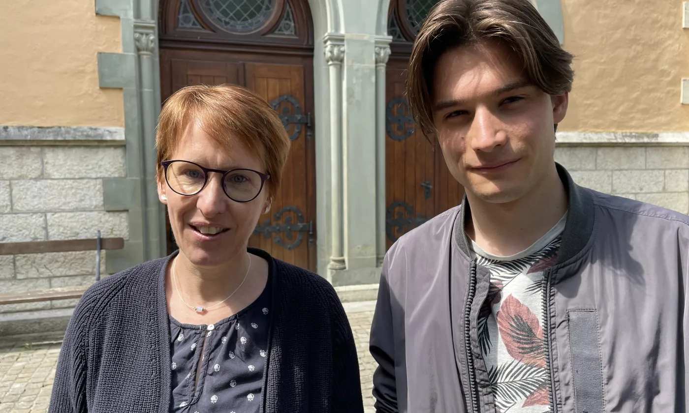 Les deux nouveaux pasteurs. © Protestinfo