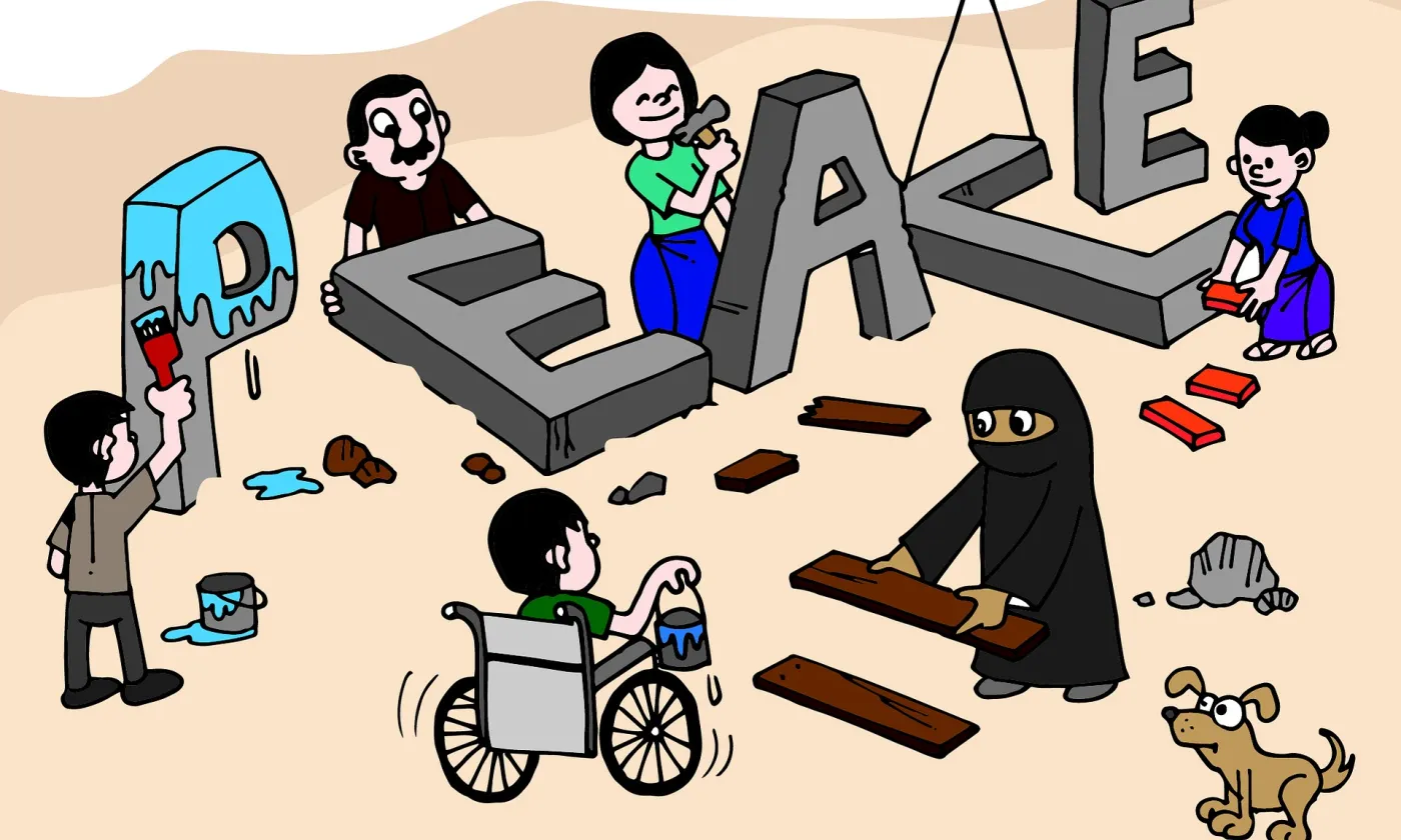 Construire la paix ensemble CC0