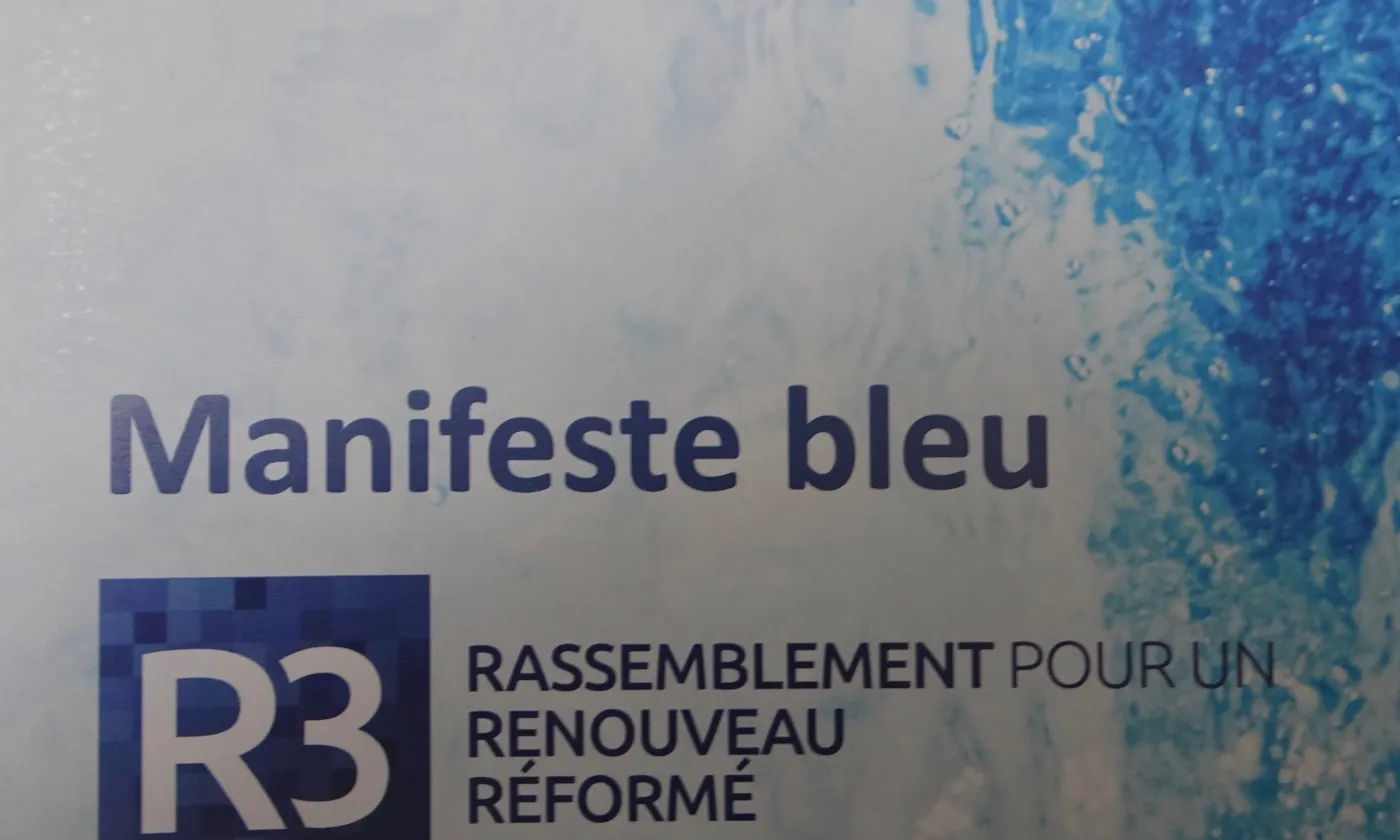 Manifeste bleu du Rassemblement pour un renouveau réformé (R3)