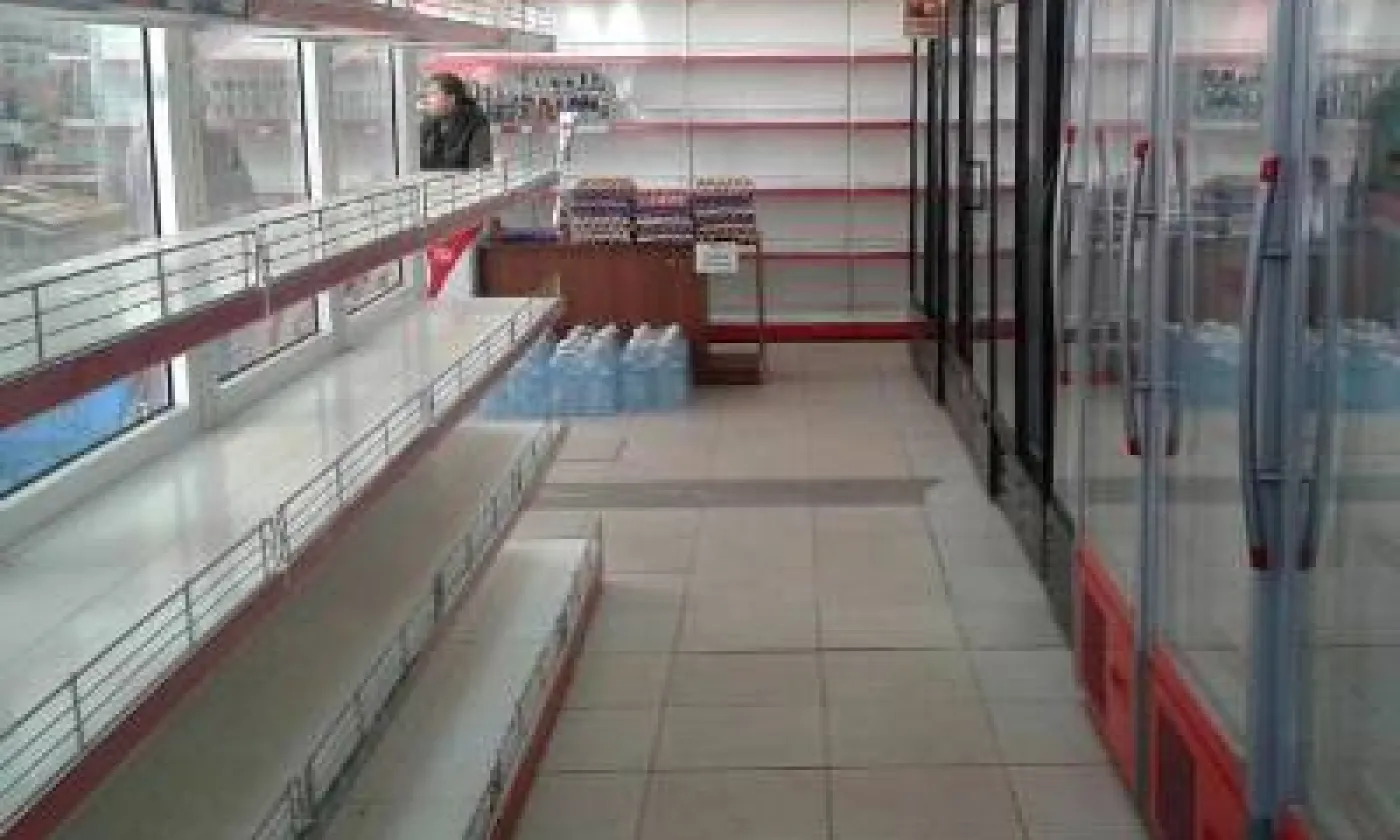 Magasin vide à Stepanakert - capitale du Haut-Karabakh