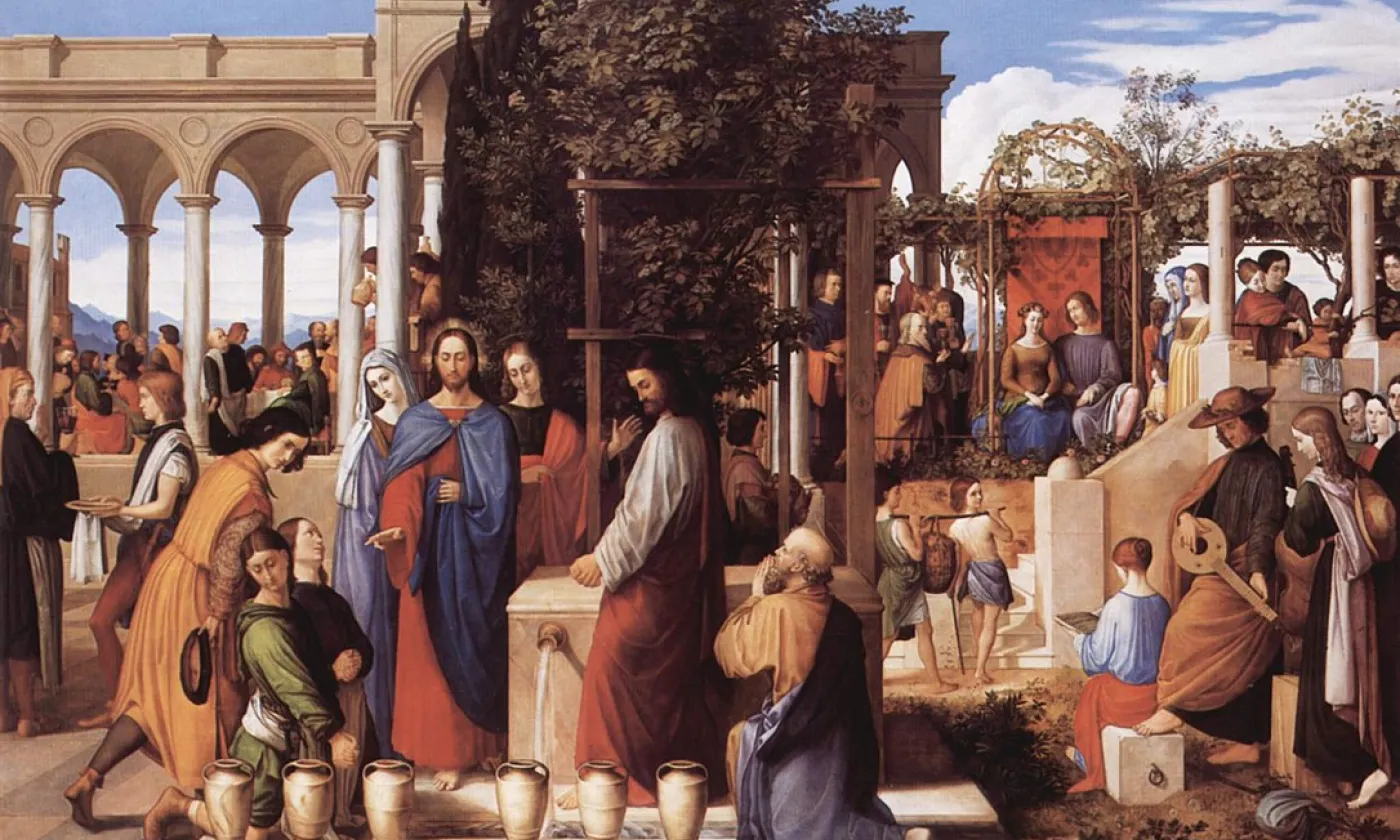 Huile sur toire de Julius Schnorr von Carolsfeld, 1819