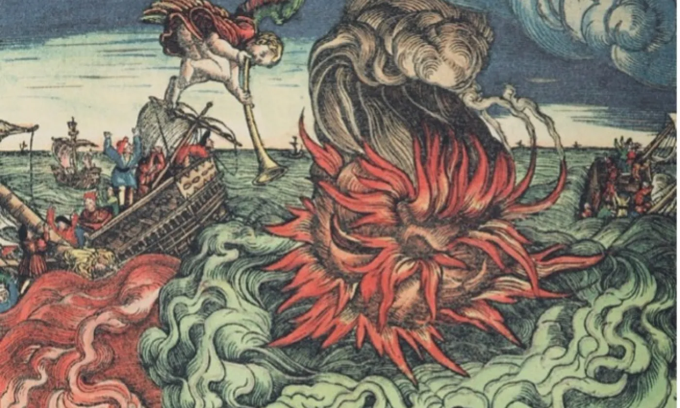 Lucas Cranach, illustration de l’Apocalypse, 8, 8-9, 1534