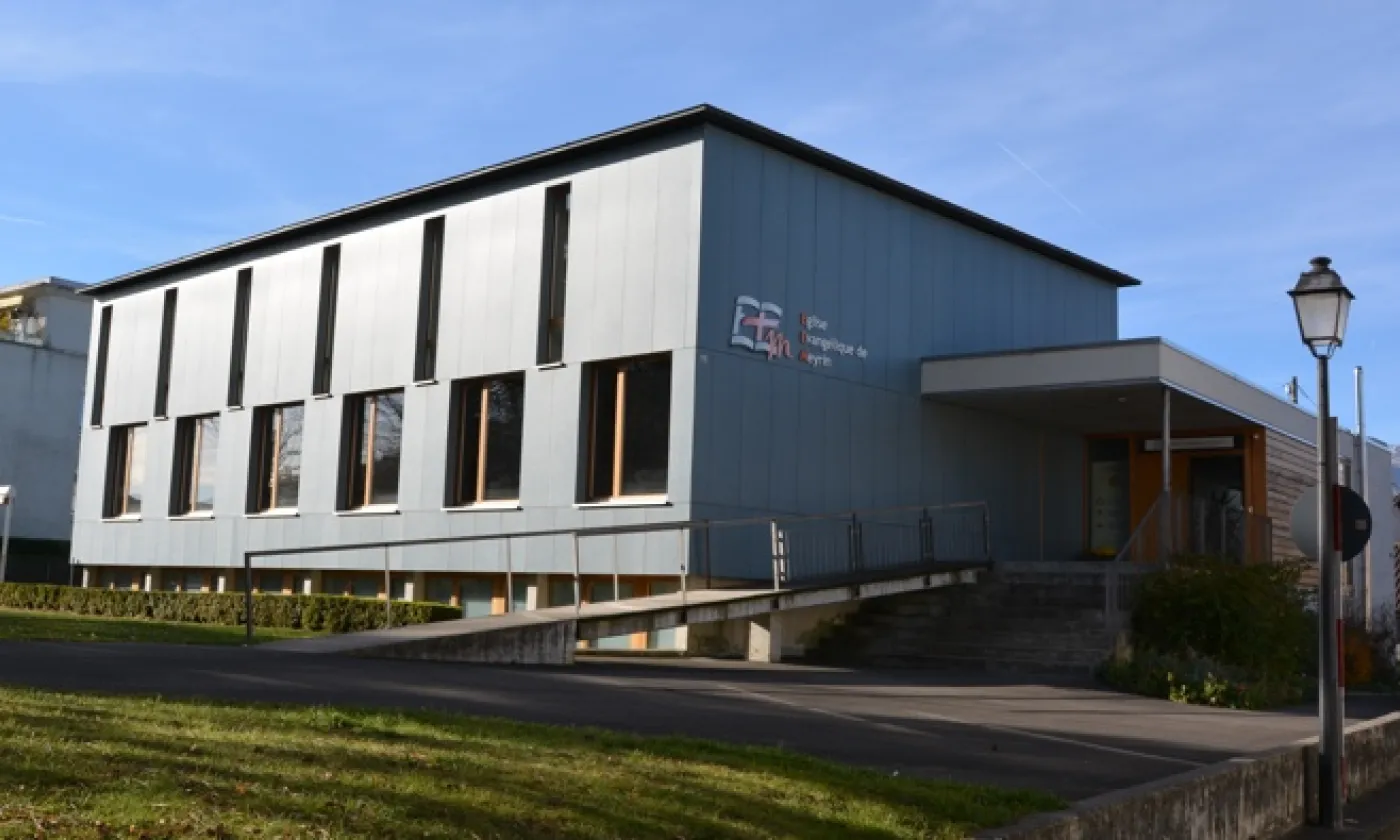 Eglise évangélique de Meyrin (©Barbara Genequand)