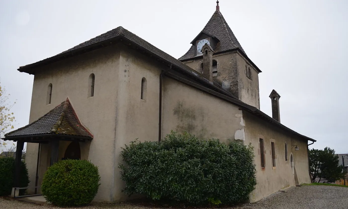 Temple de Begnins (©Funck77, CC BY-SA 3.0 Wikimedia Commons)