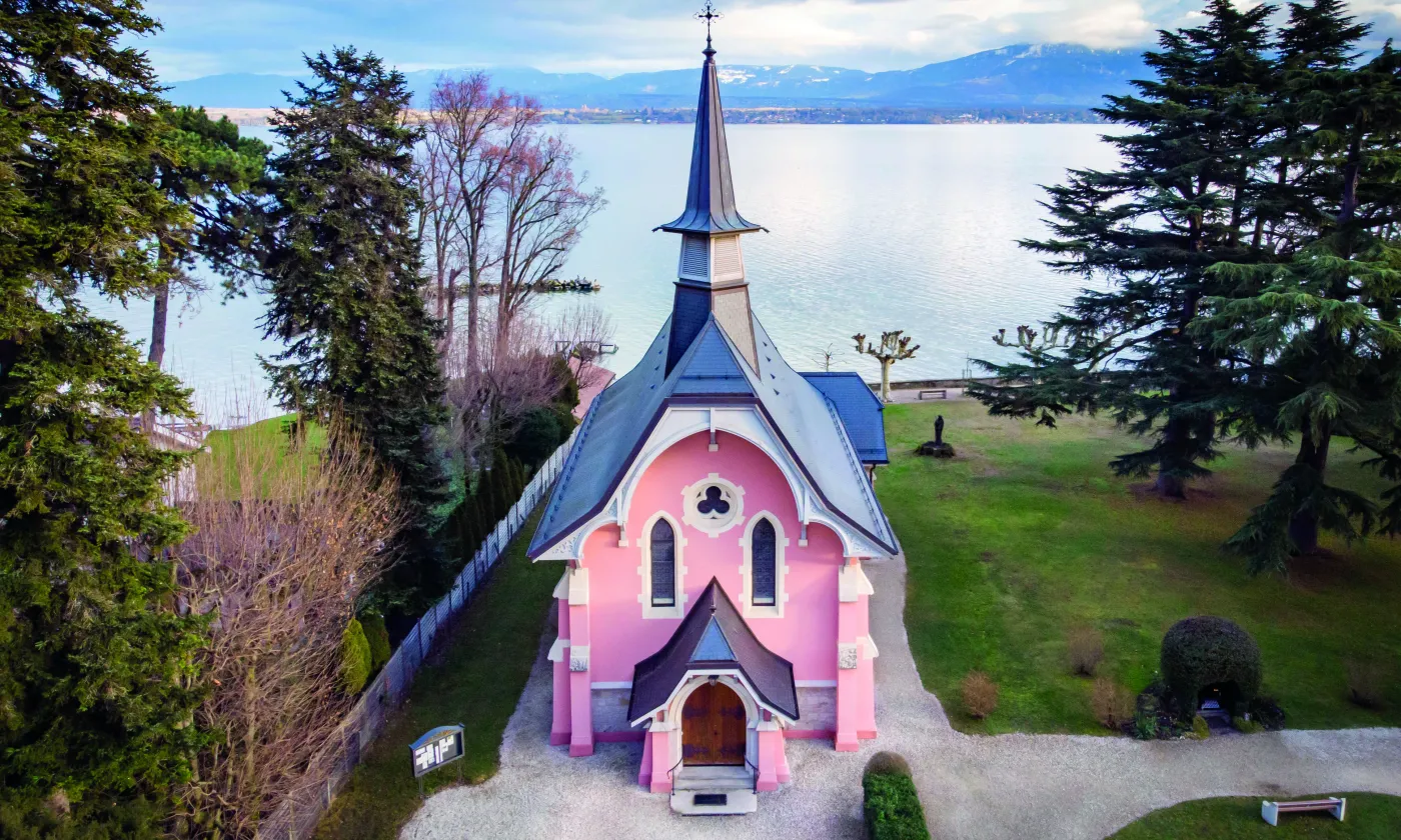 Eglise catholique Saint-Robert de Founex (©Lucien Kolly)
